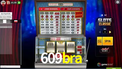 Descubra o Mundo do Cassino Online com 609bra